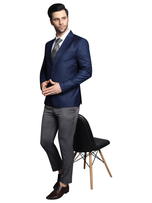 Formal Men Blazer Blue - Image 7