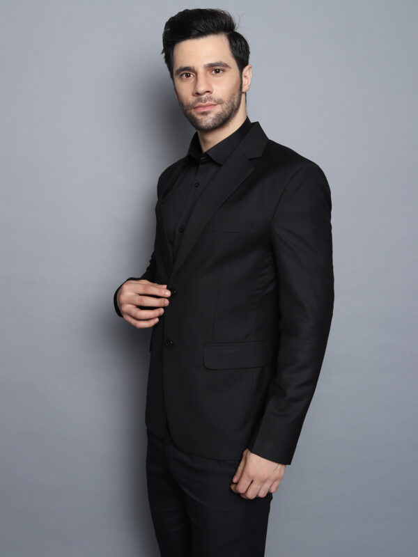 Formal Men Blazer Black - Image 5
