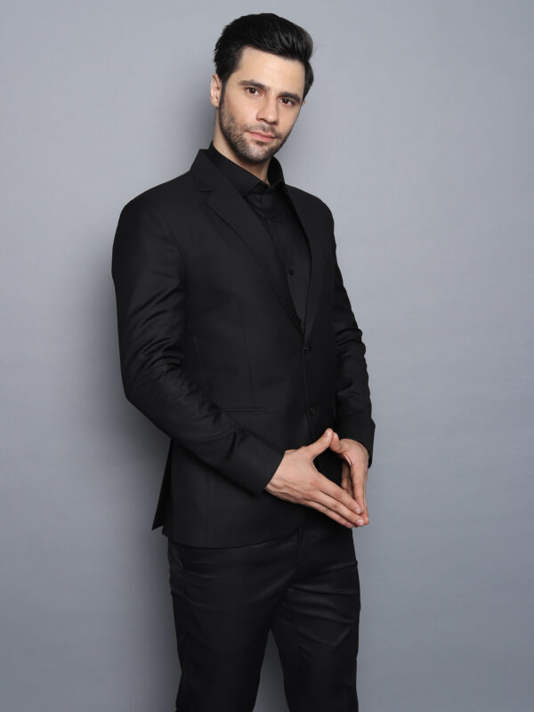 Formal Men Blazer Black - Image 4