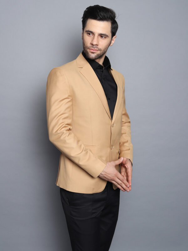 Formal Men Blazer Fawn Color - Image 4