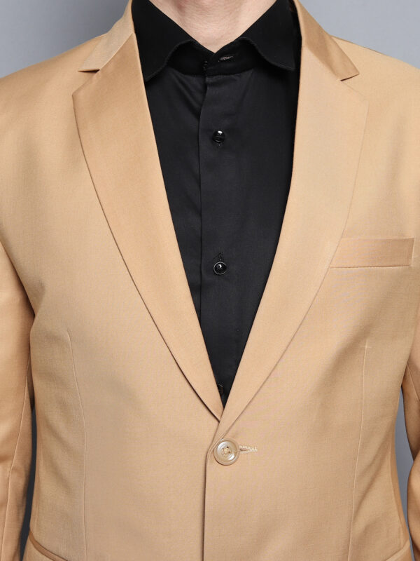 Formal Men Blazer Fawn Color - Image 3