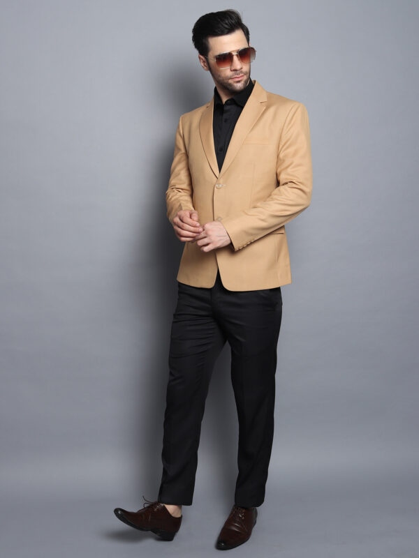 Formal Men Blazer Fawn Color