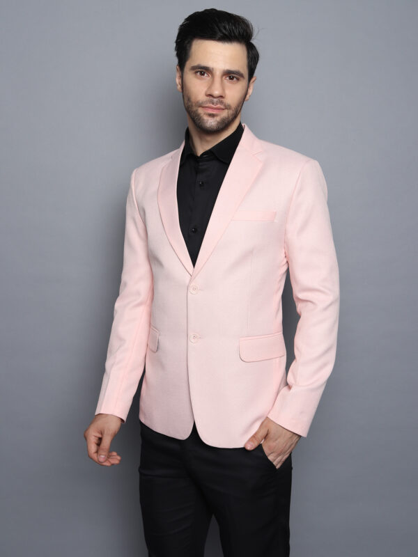 Formal Men Blazer Baby Pink - Image 5