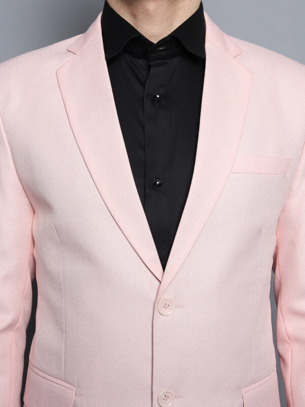 Formal Men Blazer Baby Pink - Image 3