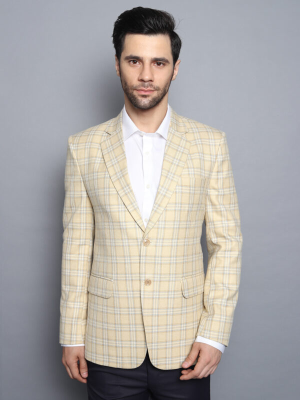 Formal Blazer Fawn Checks - Image 6