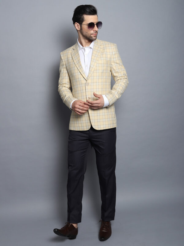 Formal Blazer Fawn Checks