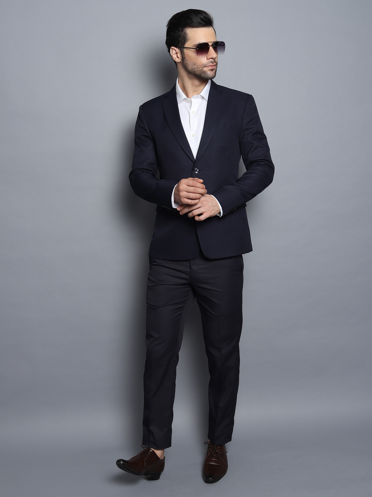 Formal Men Blazer Navy Blue