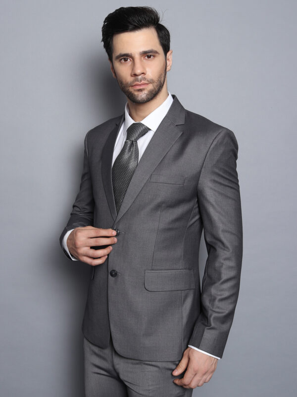 Formal Men Blazer Gray - Image 5