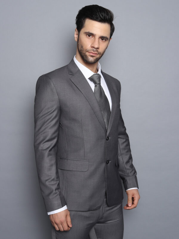 Formal Men Blazer Gray - Image 4