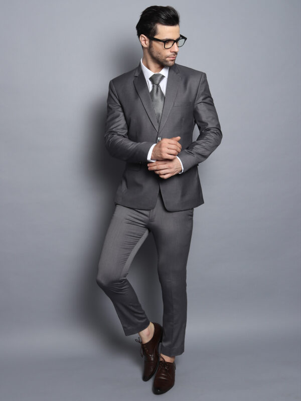 Formal Men Blazer Gray
