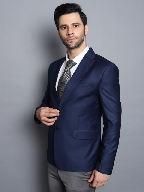 Formal Men Blazer Blue - Image 5