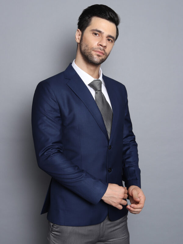 Formal Men Blazer Blue - Image 4
