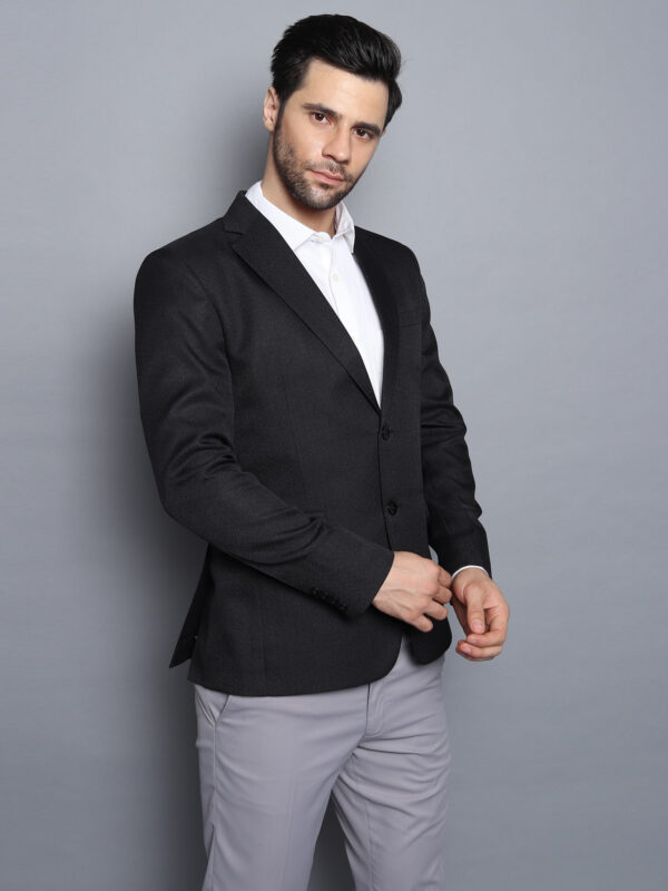 Formal Men Blazer Black - Image 4