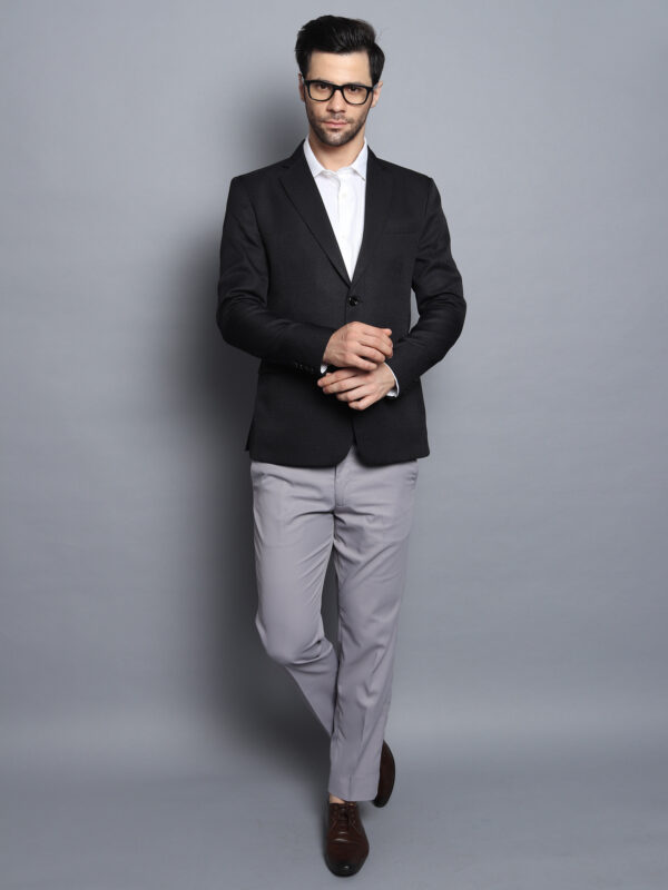 Formal Men Blazer Black